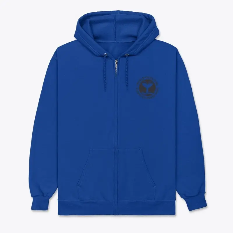 Whale Tales Logo Zip Hoodies